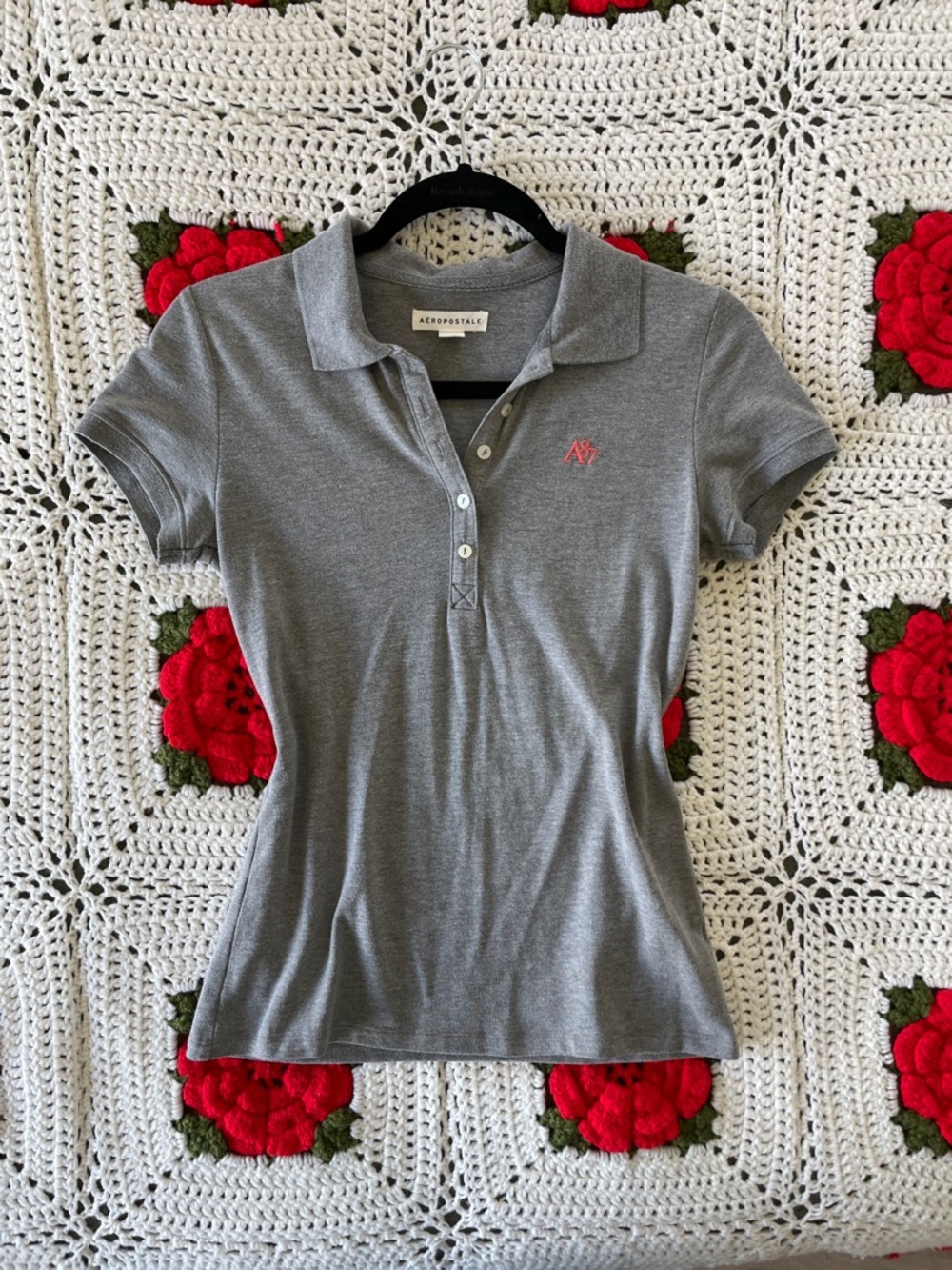 A87 Piqué Polo Aeropostale M